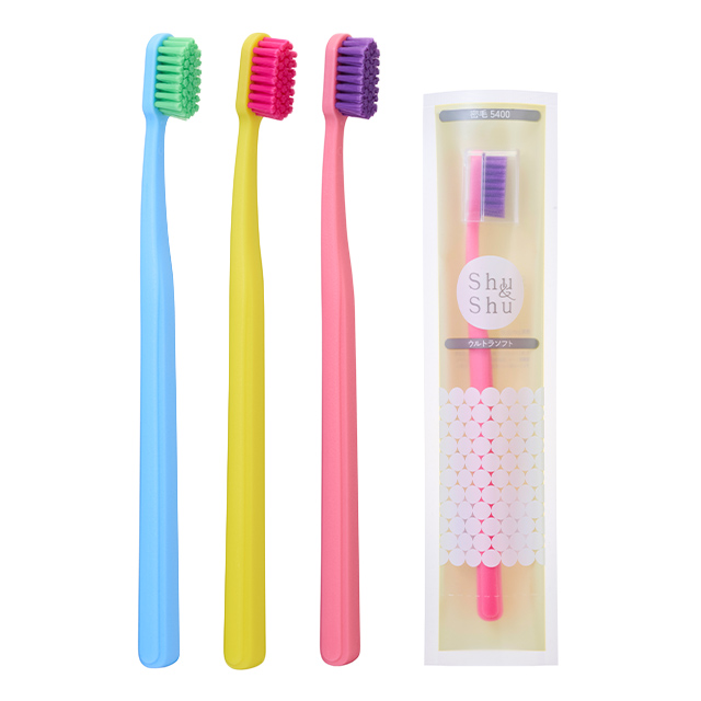 大きめでやわらか、軽やかな歯ブラシ